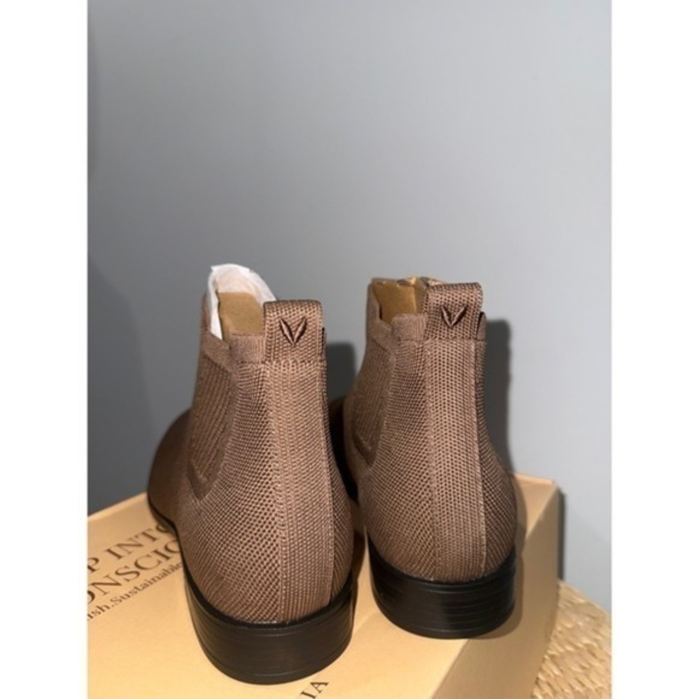 VIVAIA Water-Repellent Square-Toe Ankle Boots brown Modern EU/39.5 US/8.5 - Picture 7 of 13